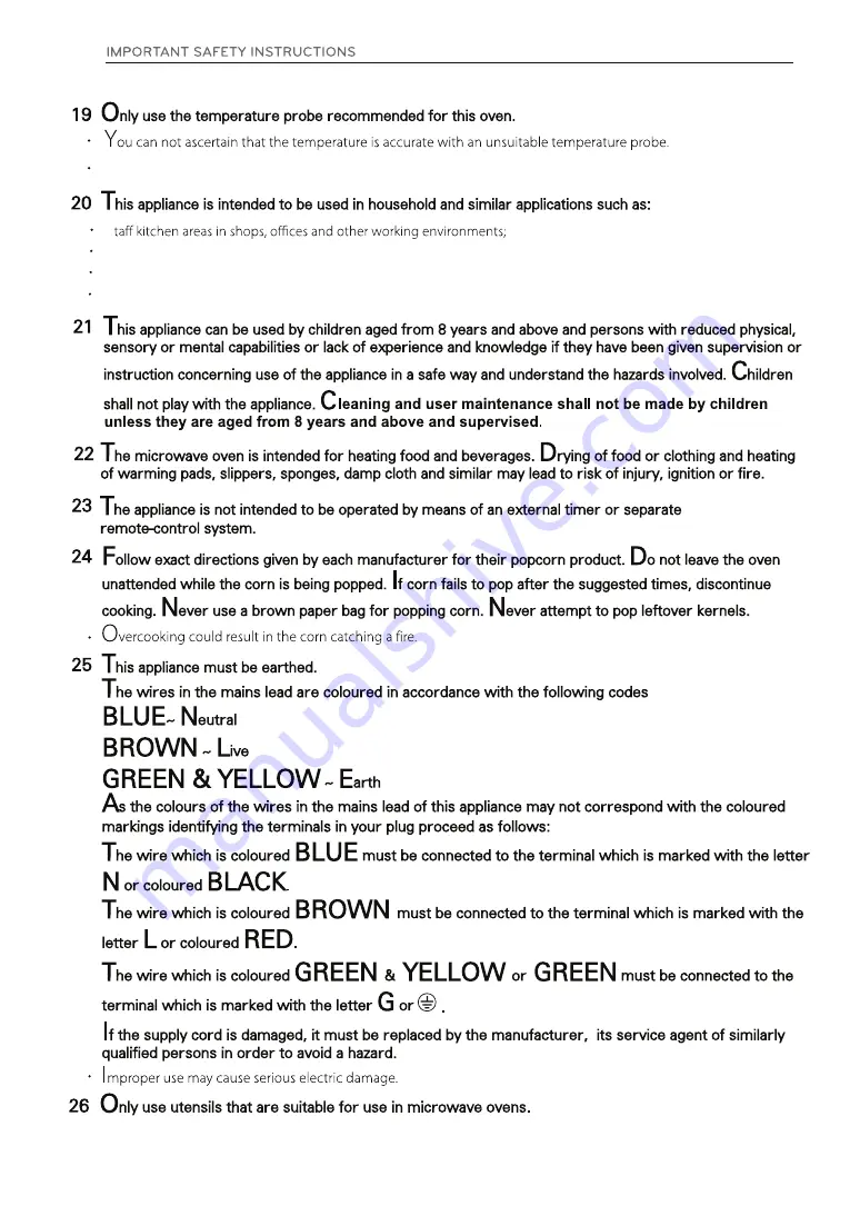 LG MS569 Series Owner'S Manual Download Page 6