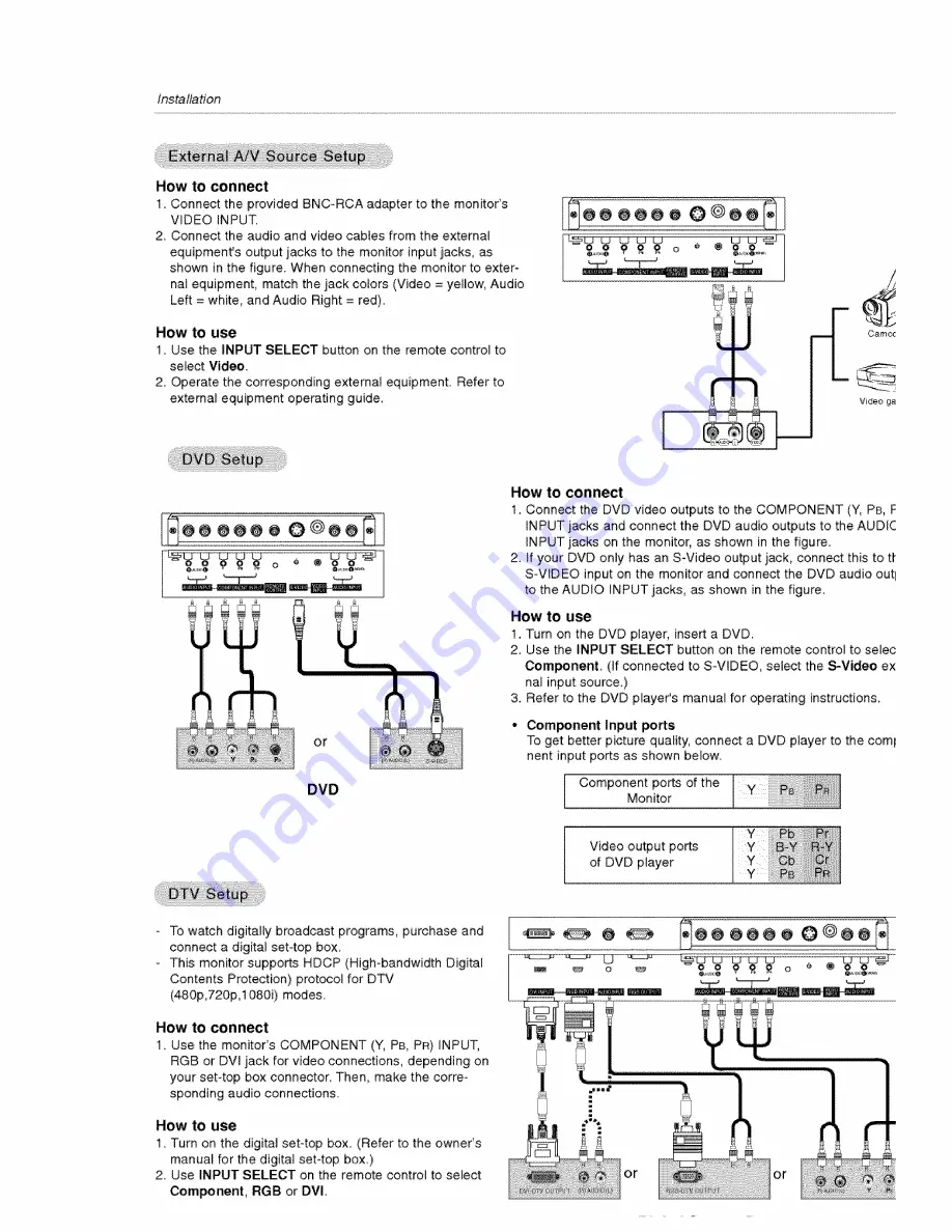 LG MU-42PZ90XC Owner'S Manual Download Page 12