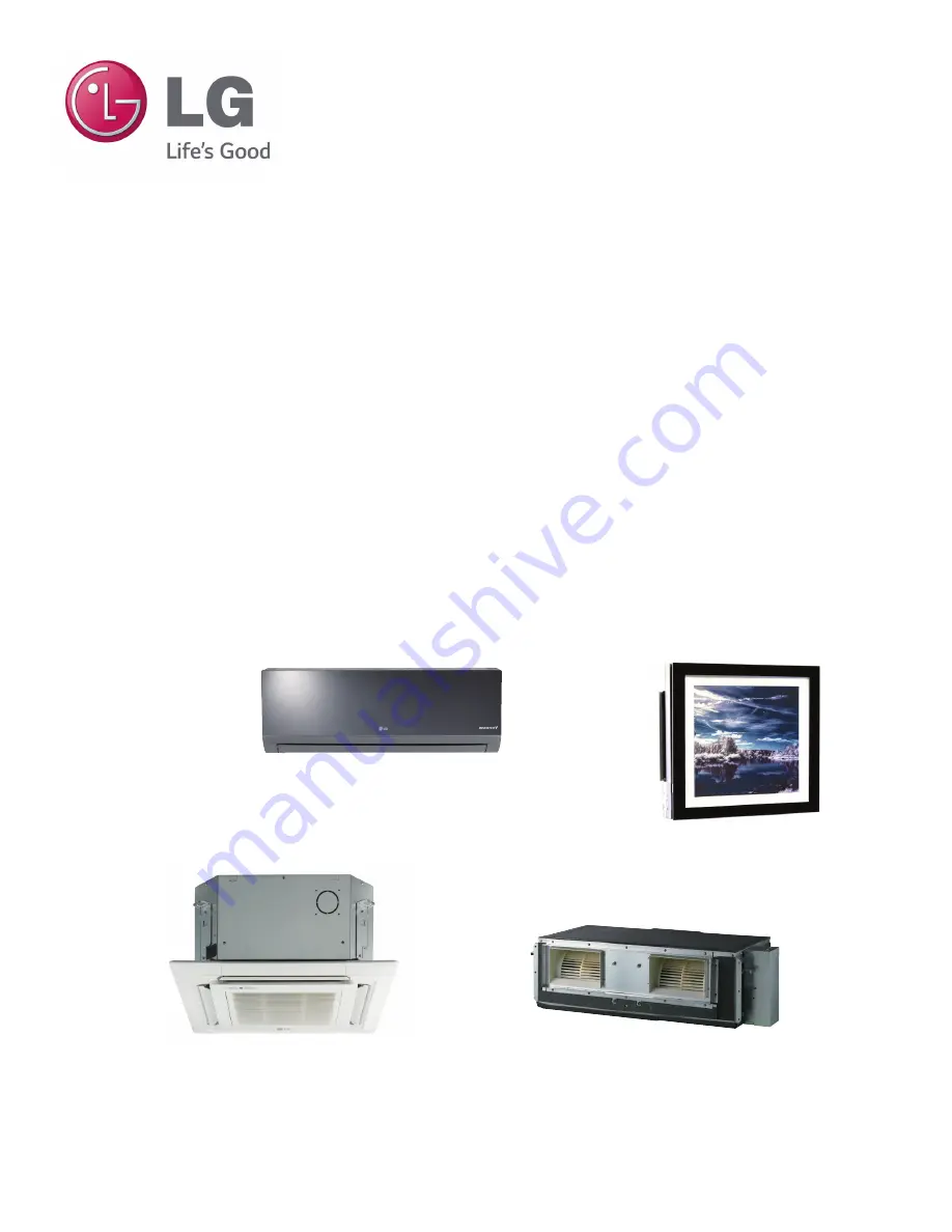 LG MULTI F MAX Engineering Manual Download Page 1