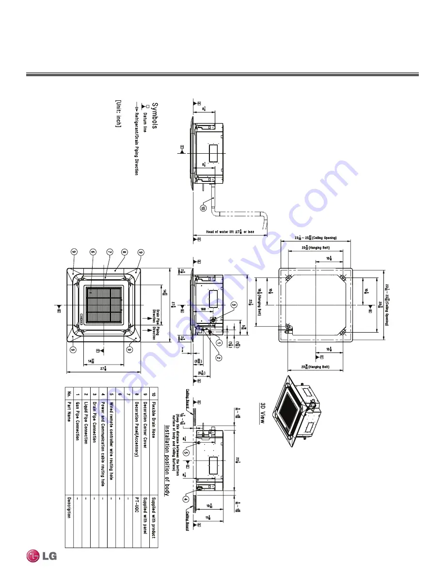 LG MULTI F MAX Engineering Manual Download Page 133