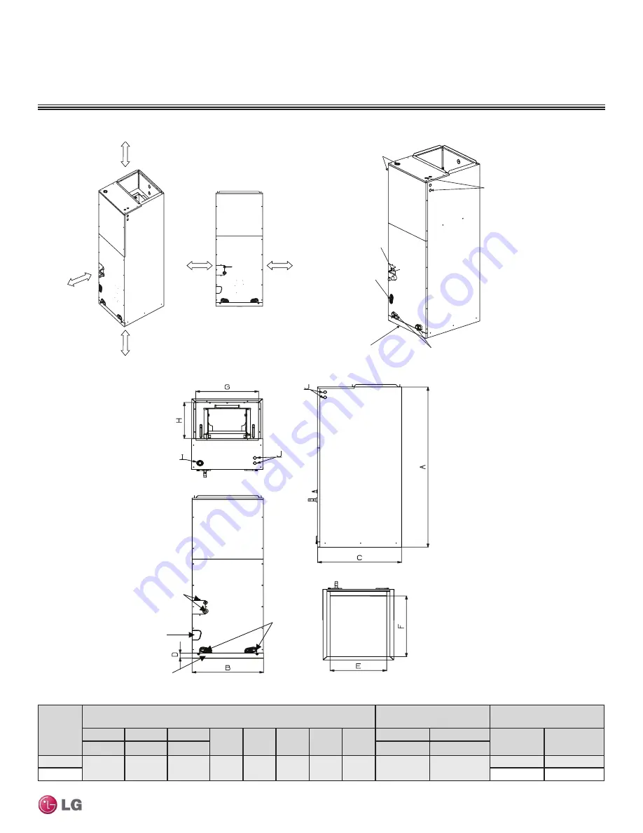 LG MULTI F MAX Engineering Manual Download Page 165