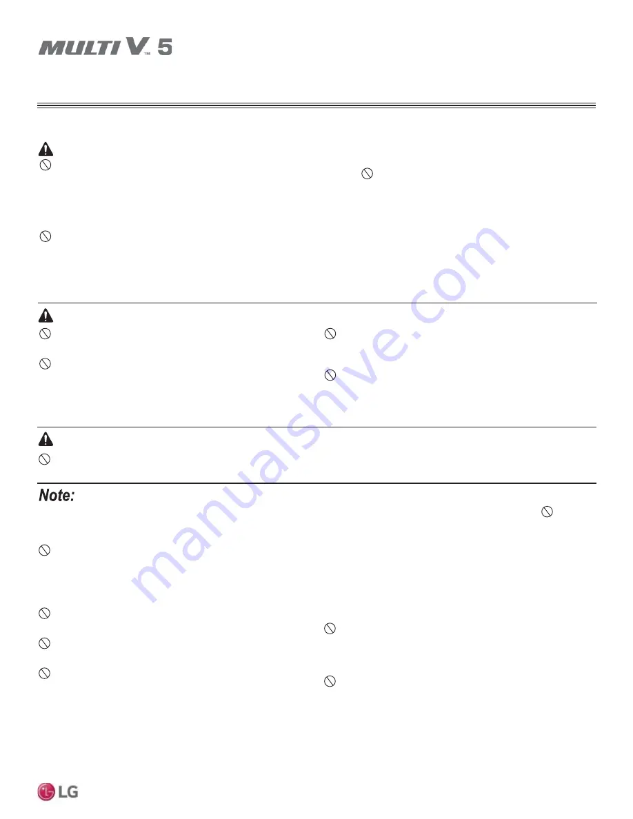 LG Multi V 5 Service Manual Download Page 7