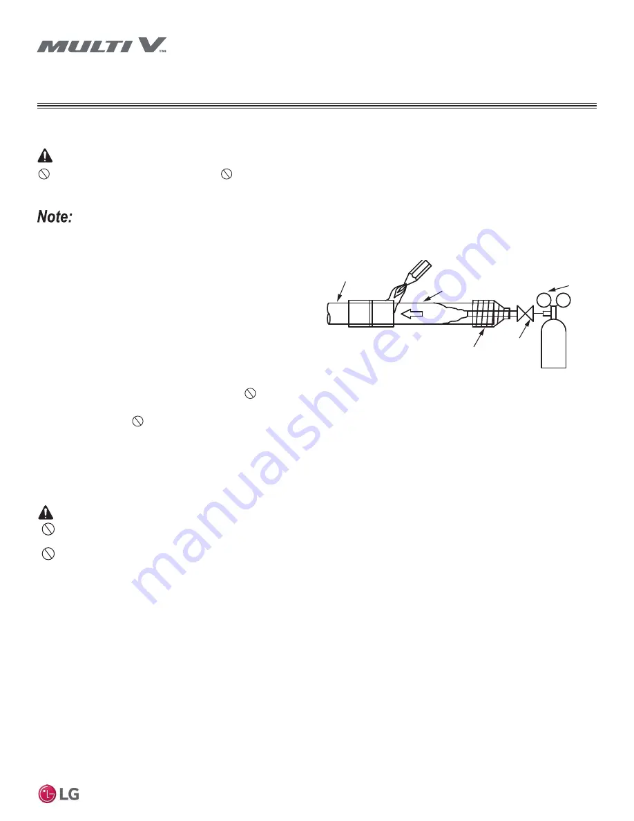 LG Multi V ARNU053TRD4 Installation Manual Download Page 37