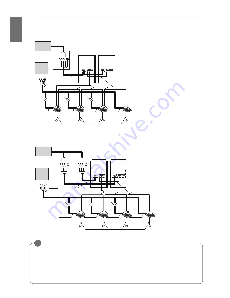 LG MULTI V ARUN***CTE4 Installation Manual Download Page 58