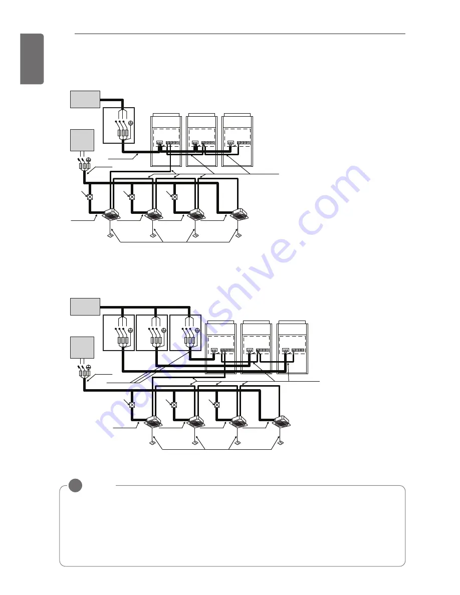 LG MULTI V ARUN***CTE4 Installation Manual Download Page 60