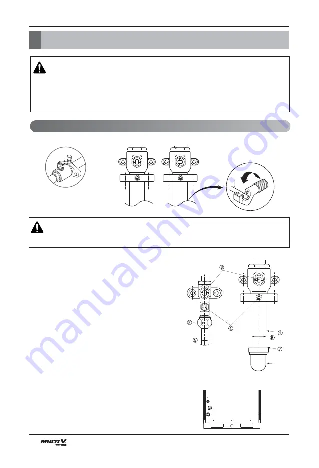 LG MULTI V WATER IV ARWN120LAS4 Installation Manual Download Page 24