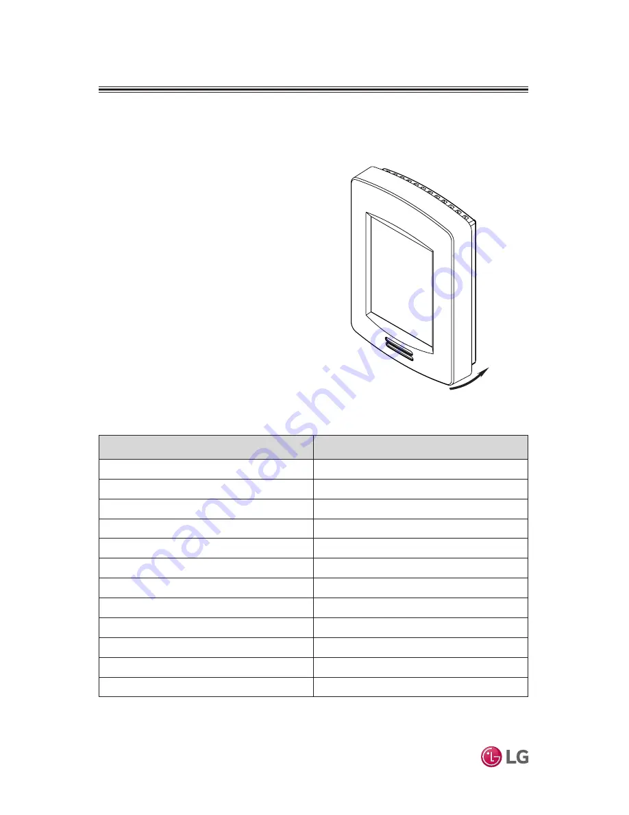 LG MultiSITE CRC1 Series Installation Manual Download Page 12