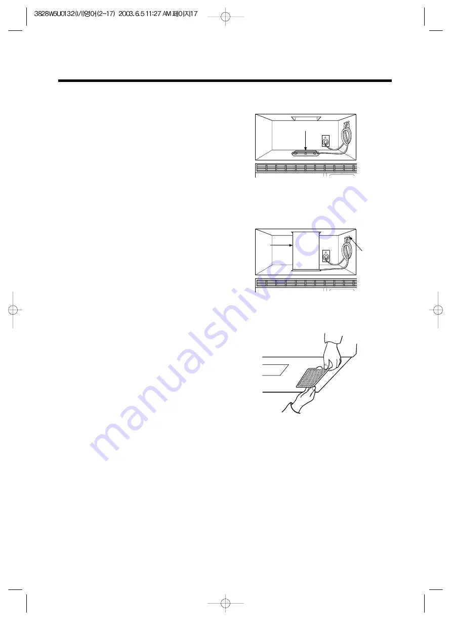 LG MV-1500MG Installation Instructions Manual Download Page 17