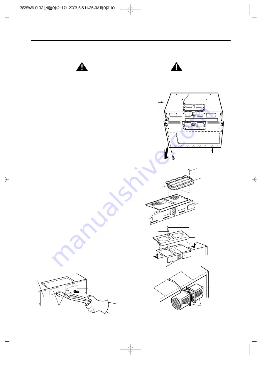 LG MV-1500MG Installation Instructions Manual Download Page 27