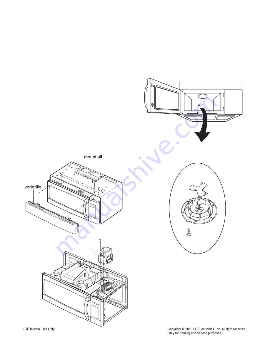 LG MV1611BB Service Manual Download Page 19