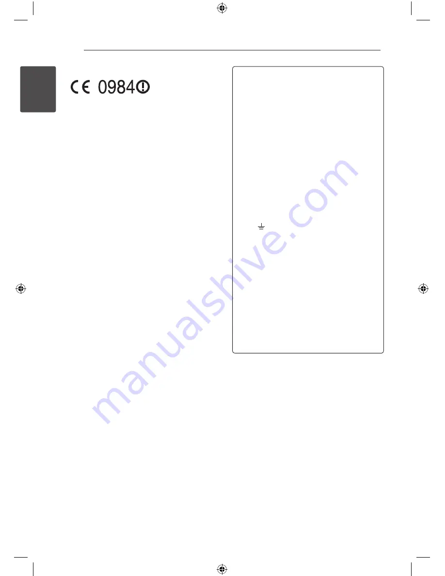 LG NB3520A Owner'S Manual Download Page 4