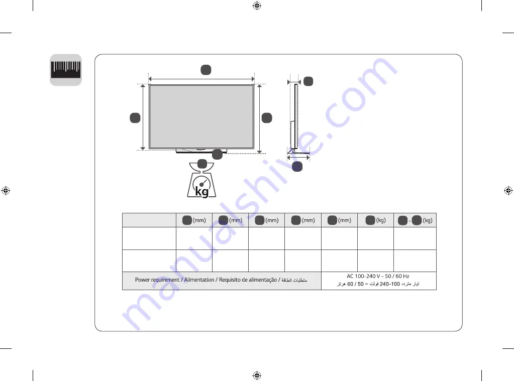 LG OLED55 Series User Manual Download Page 9