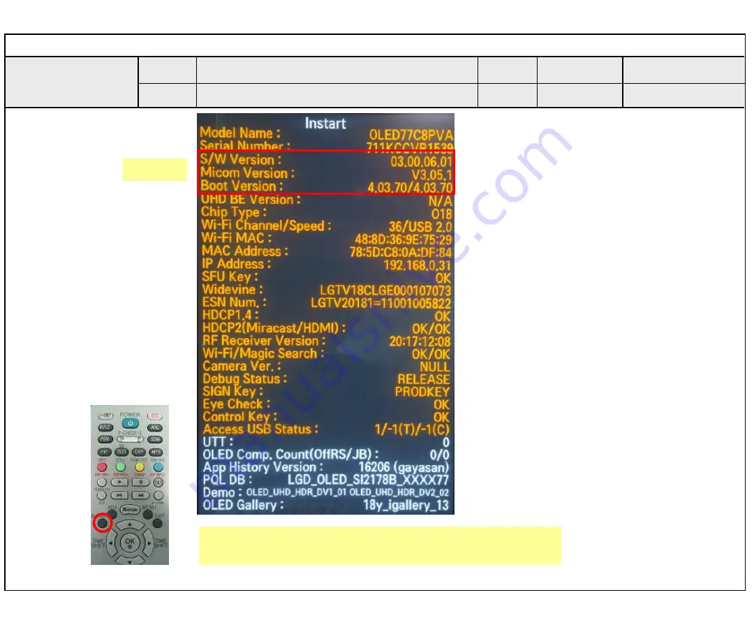 LG OLED55BXAUA Service Manual Download Page 41