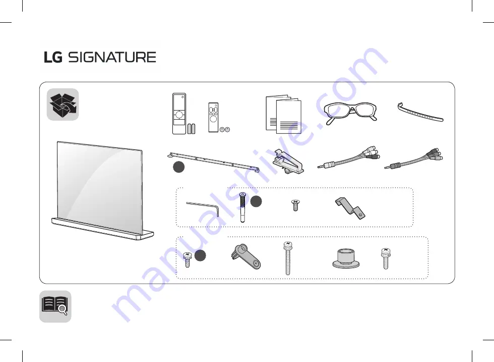 LG OLED65G6 Series Manual Download Page 1