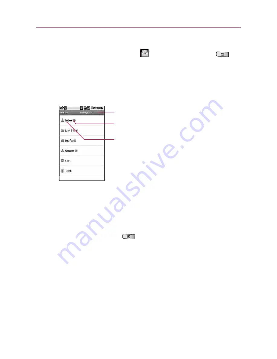 LG Optimus M Owner'S Manual Download Page 58