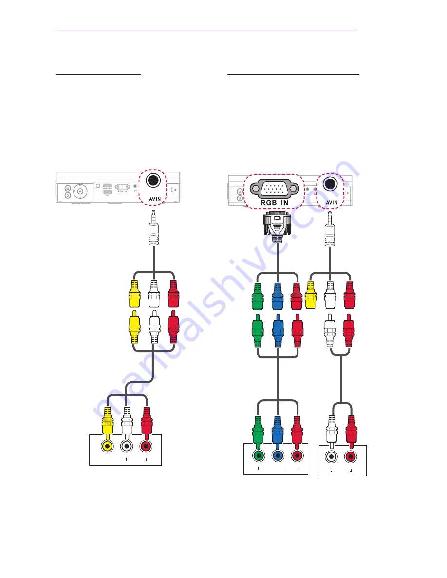 LG PA1000T Owner'S Manual Download Page 73