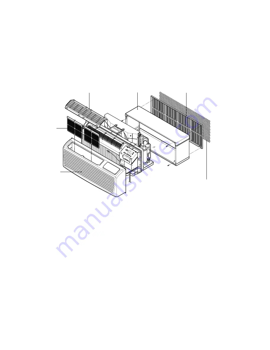 LG Packaged Terminal Air Conditioner/Heat Pump Скачать руководство пользователя страница 5