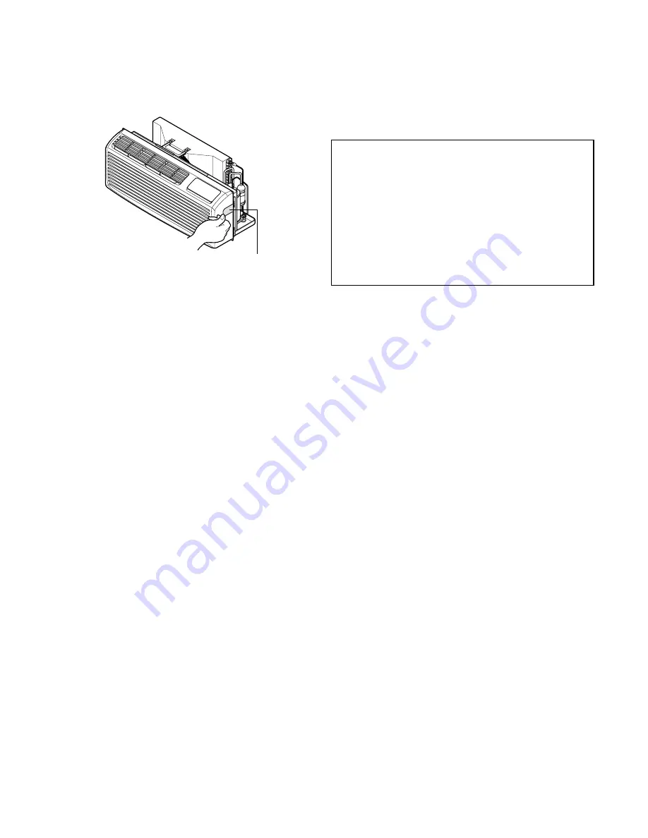 LG Packaged Terminal Air Conditioner/Heat Pump Service Manual Download Page 24