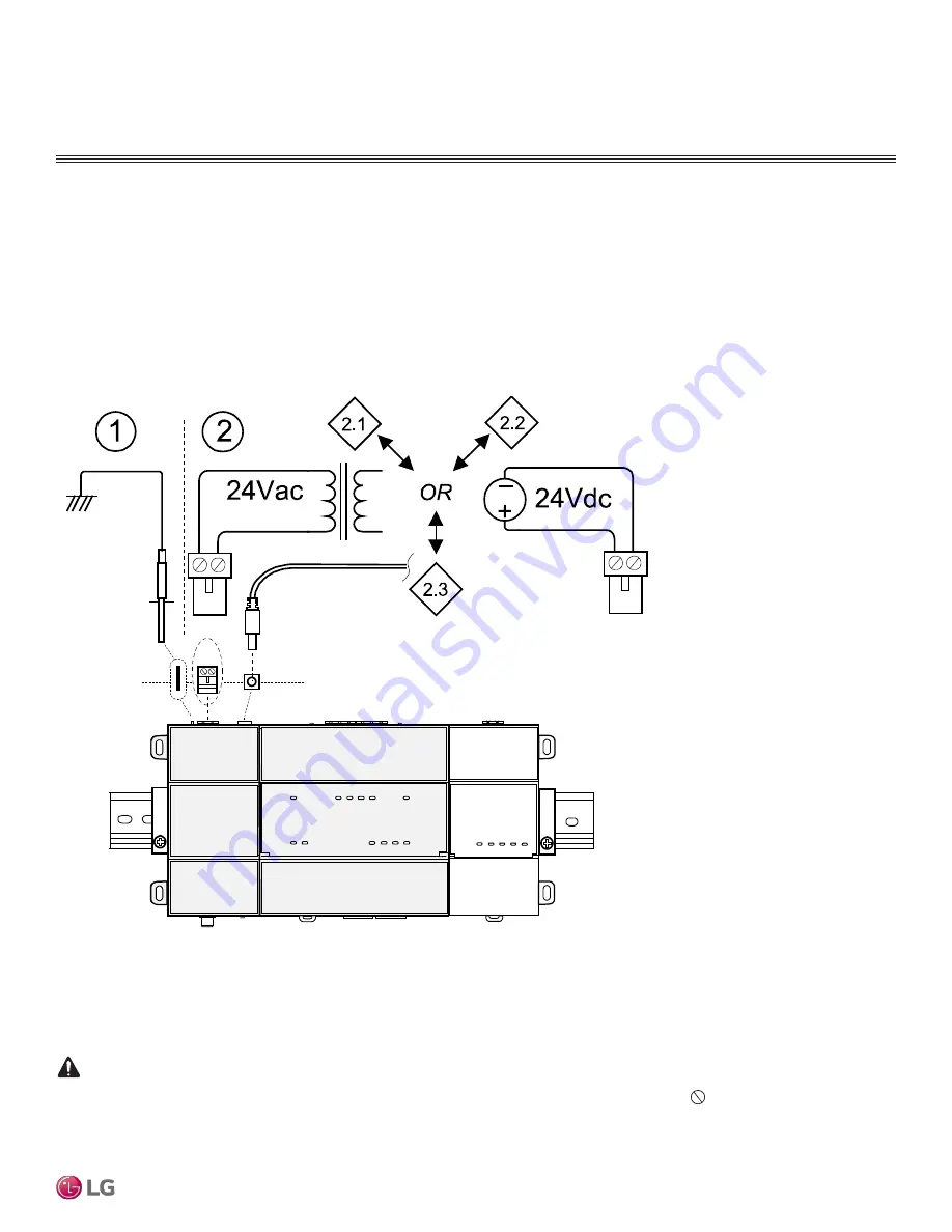 LG PBACNBTR0 Installation Manual Download Page 17