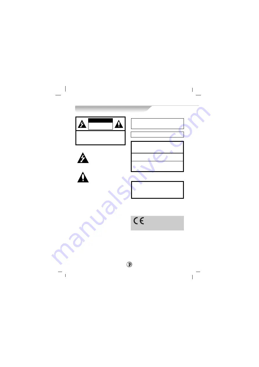 LG PCD-M700 Owner'S Manual Download Page 2