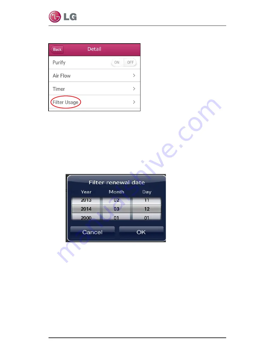 LG PCRCUDT2 User Manual Download Page 34