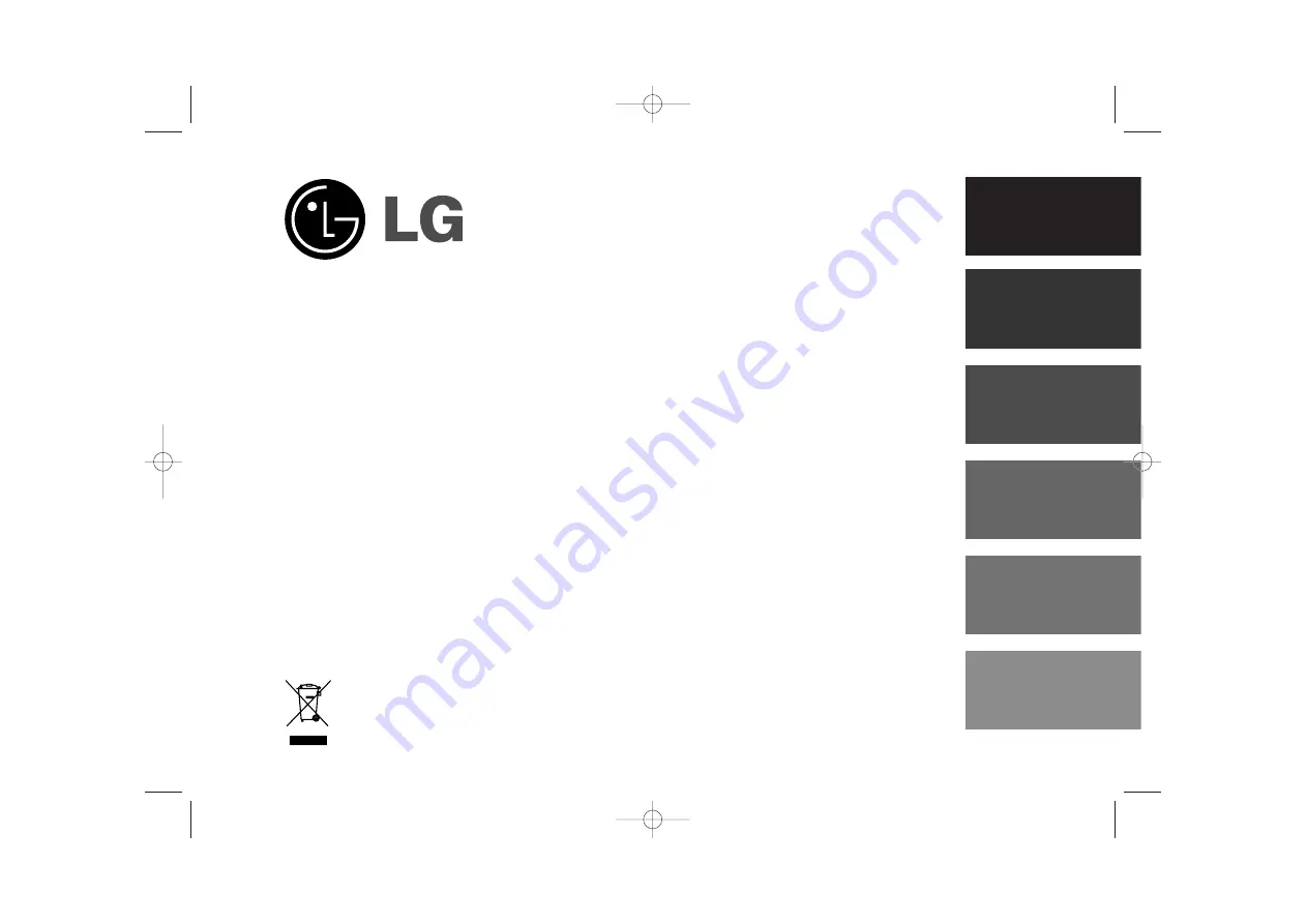 LG PF391 Manual Download Page 1