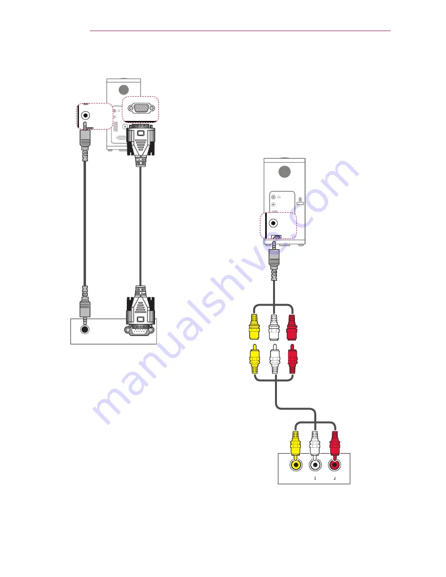 LG PG65U Owner'S Manual Download Page 62