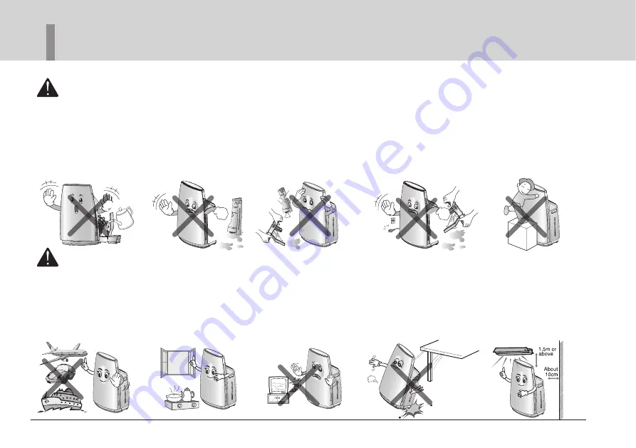 LG PH-U450 Series Owner'S Manual Download Page 8