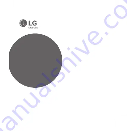 LG PH1 Simple Manual Download Page 1