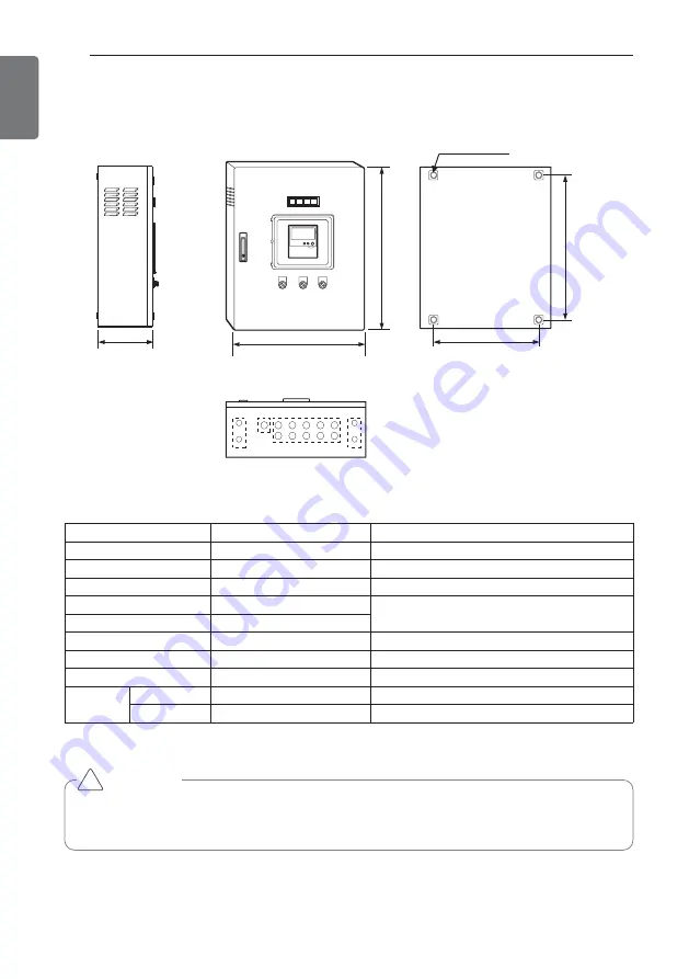 LG PRCKD21E Installation Manual Download Page 10