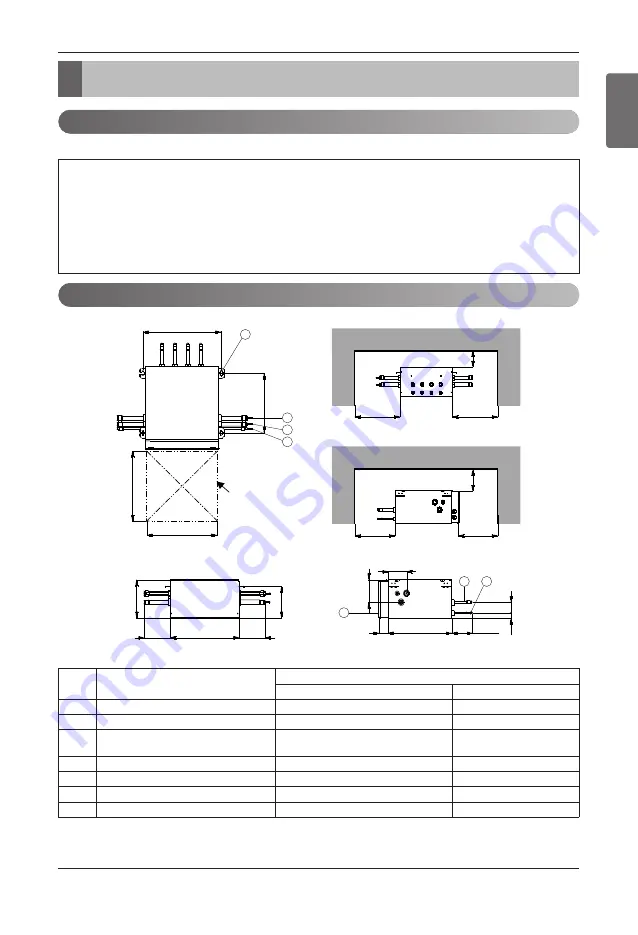 LG PRHR Series Installation Manual Download Page 5