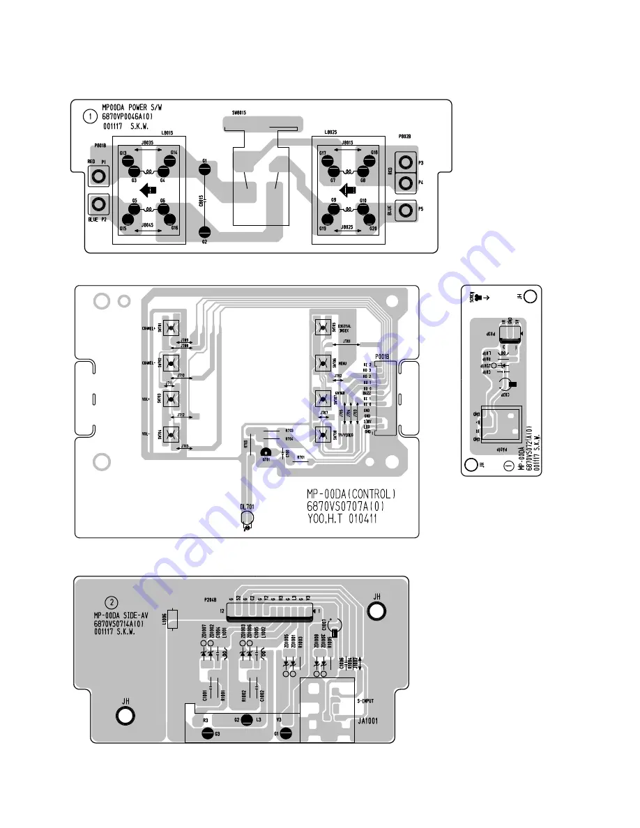 LG PT-53A83T Service Manual Download Page 36