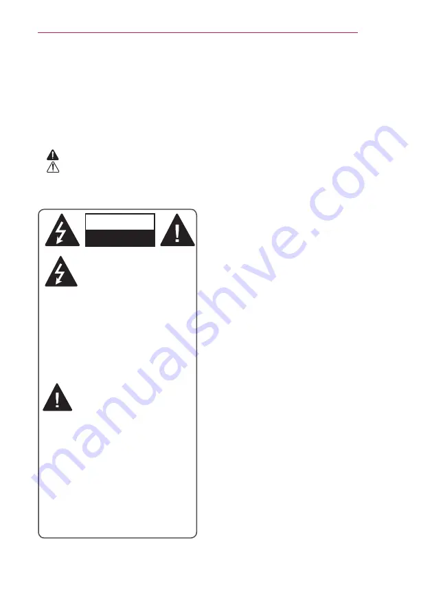 LG PW600G Owner'S Manual Download Page 3