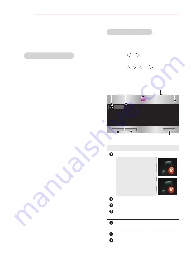 LG PW600G Owner'S Manual Download Page 44