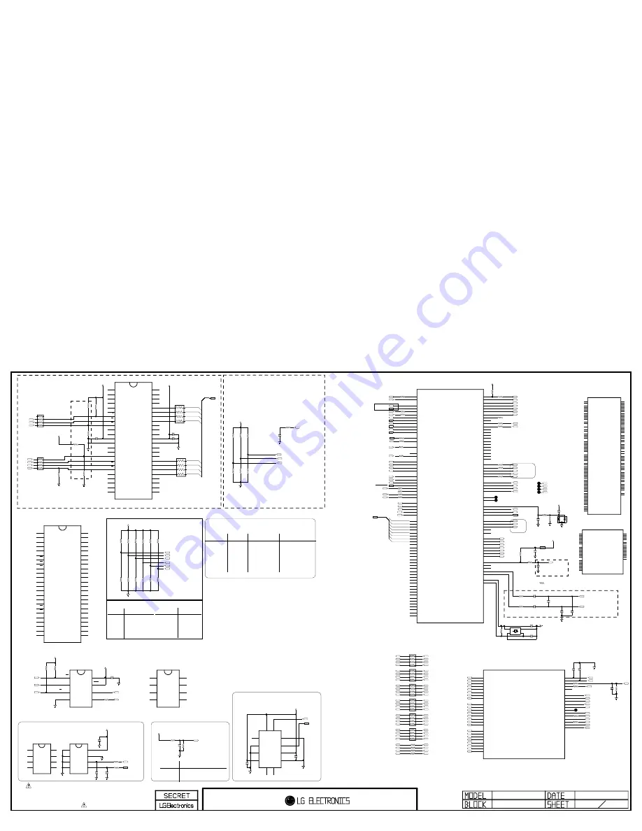 LG PW800G Service Manual Download Page 20