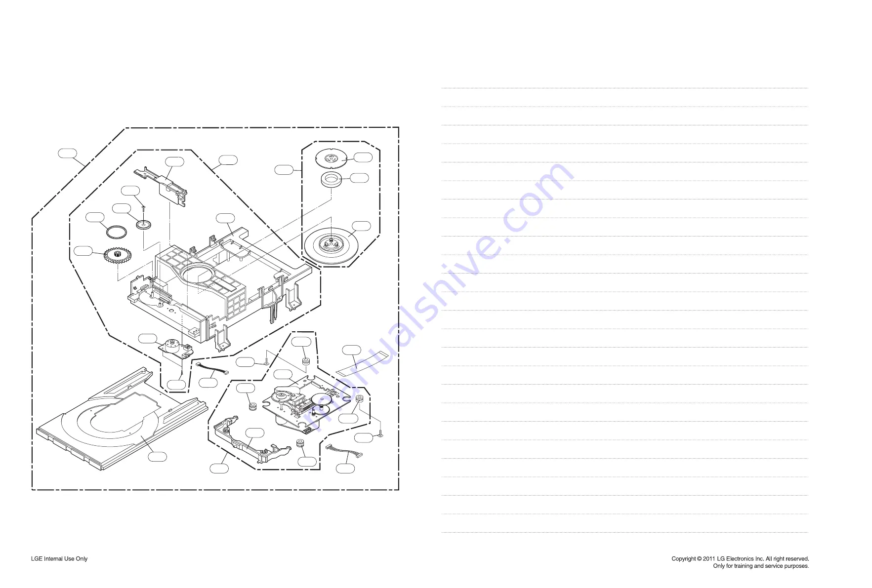 LG RAS376BF Service Manual Download Page 15