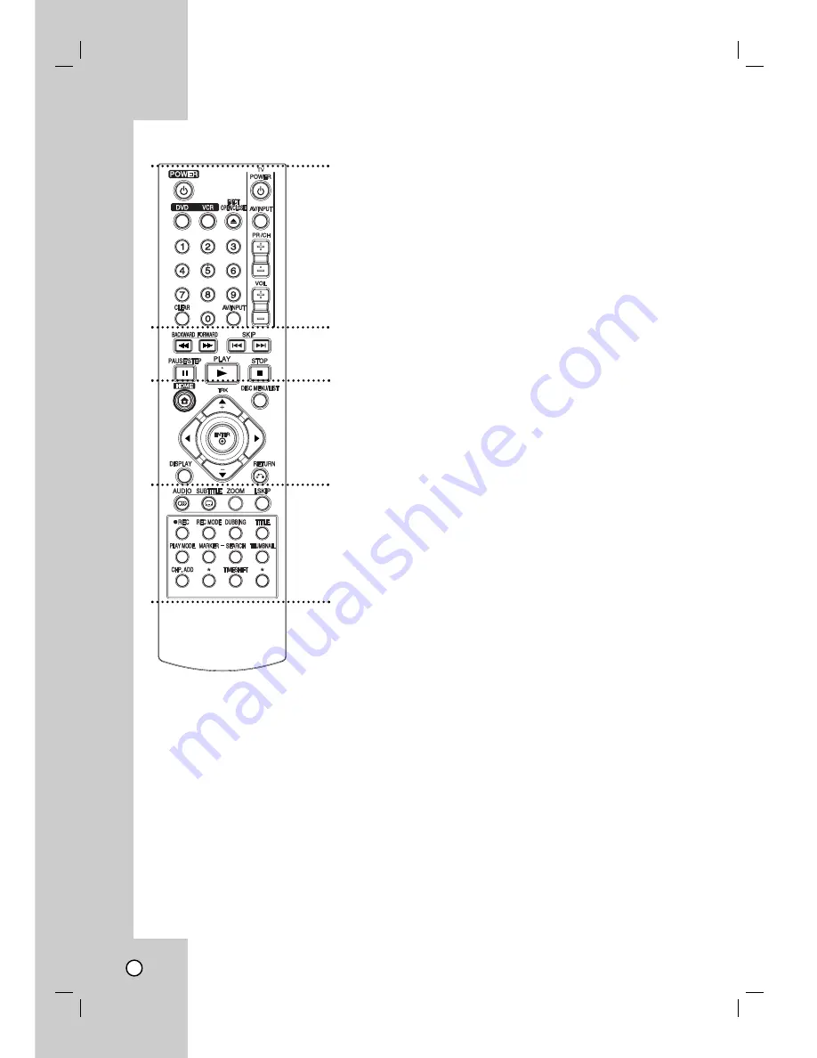 LG RC700N -  - DVDr/ VCR Combo Owner'S Manual Download Page 10