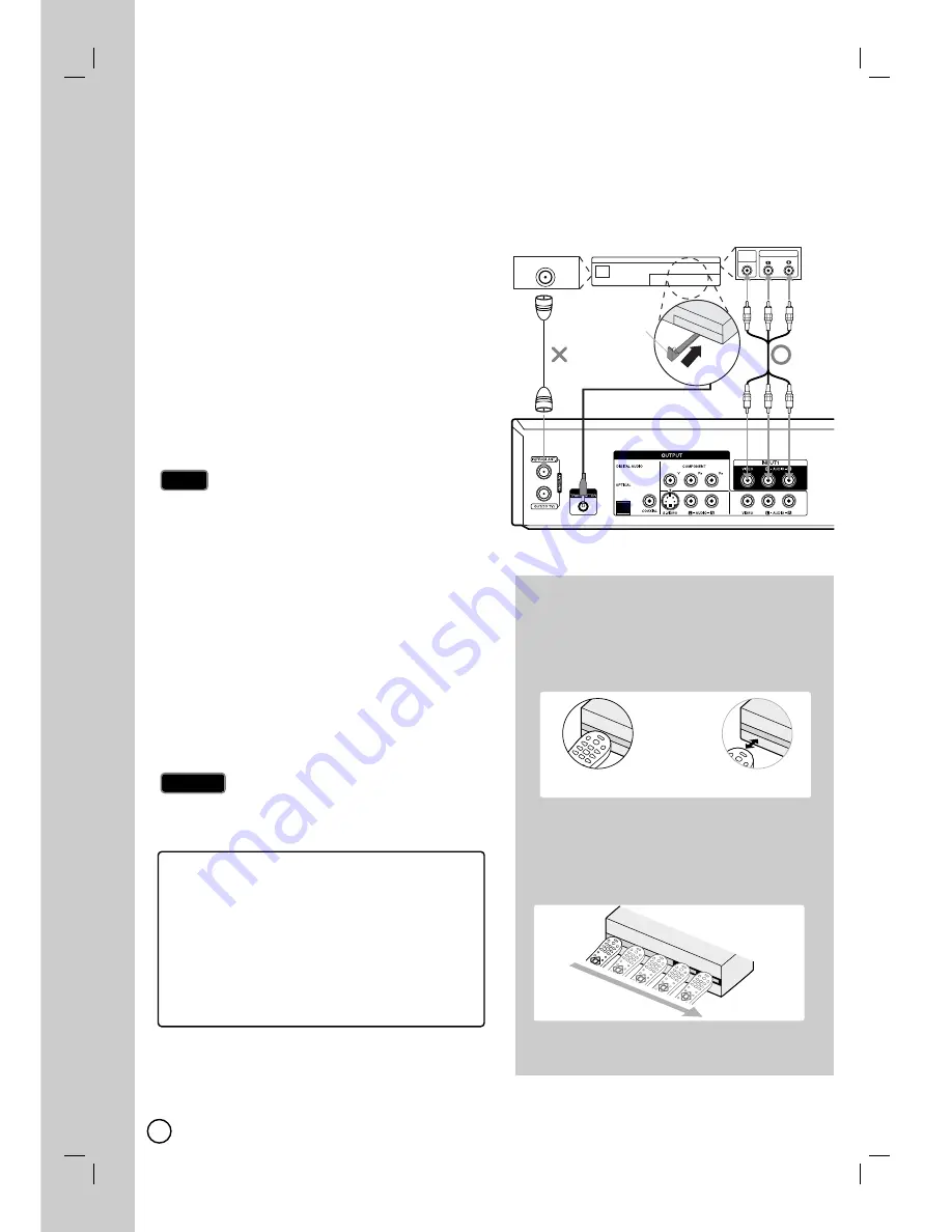 LG RC897T -  - DVDr/ VCR Combo Owner'S Manual Download Page 16