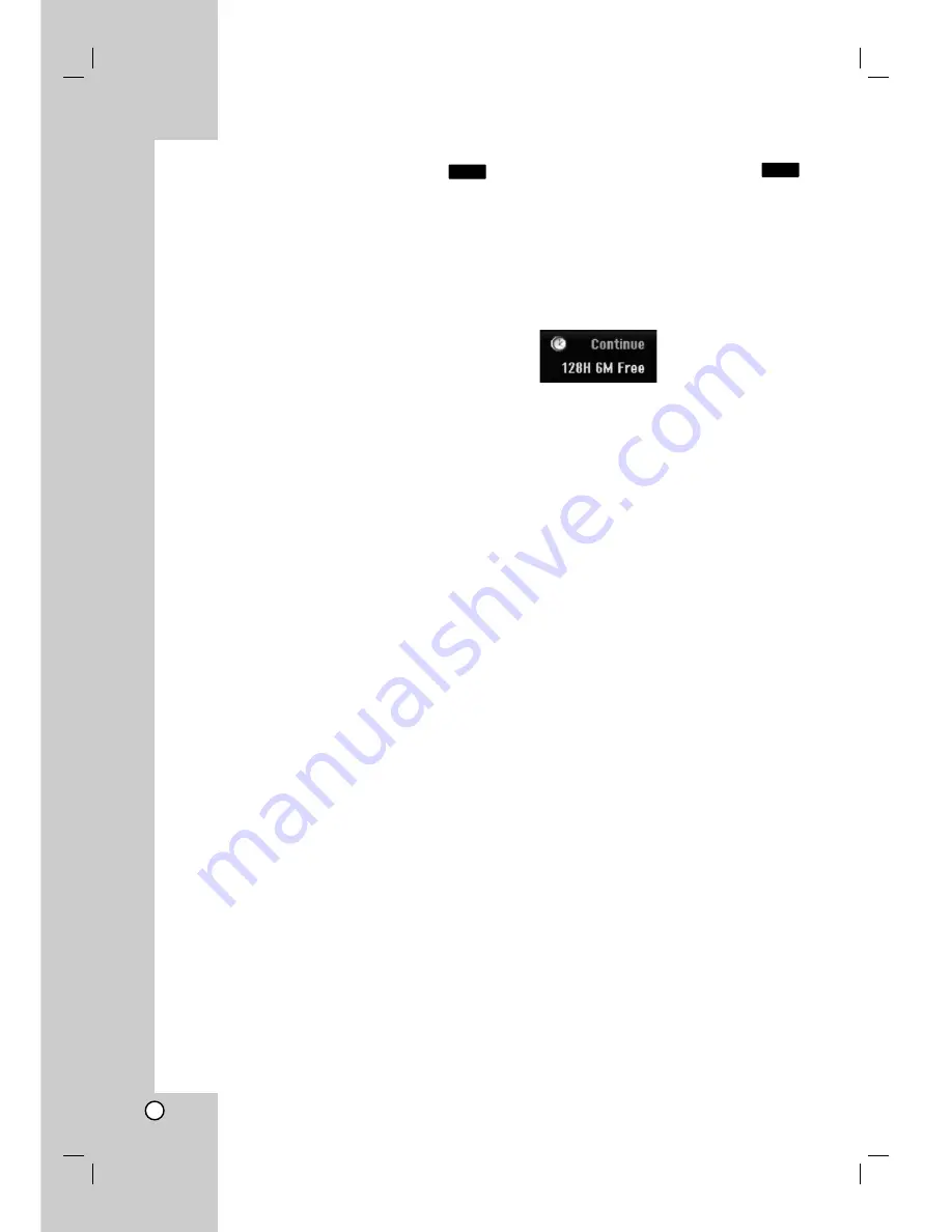 LG RH265 Owner'S Manual Download Page 36