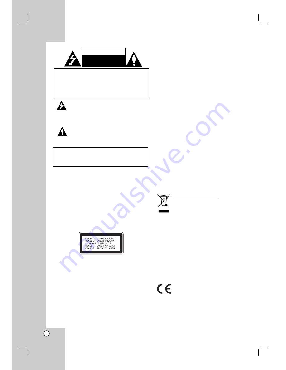 LG RH265 Owner'S Manual Download Page 226