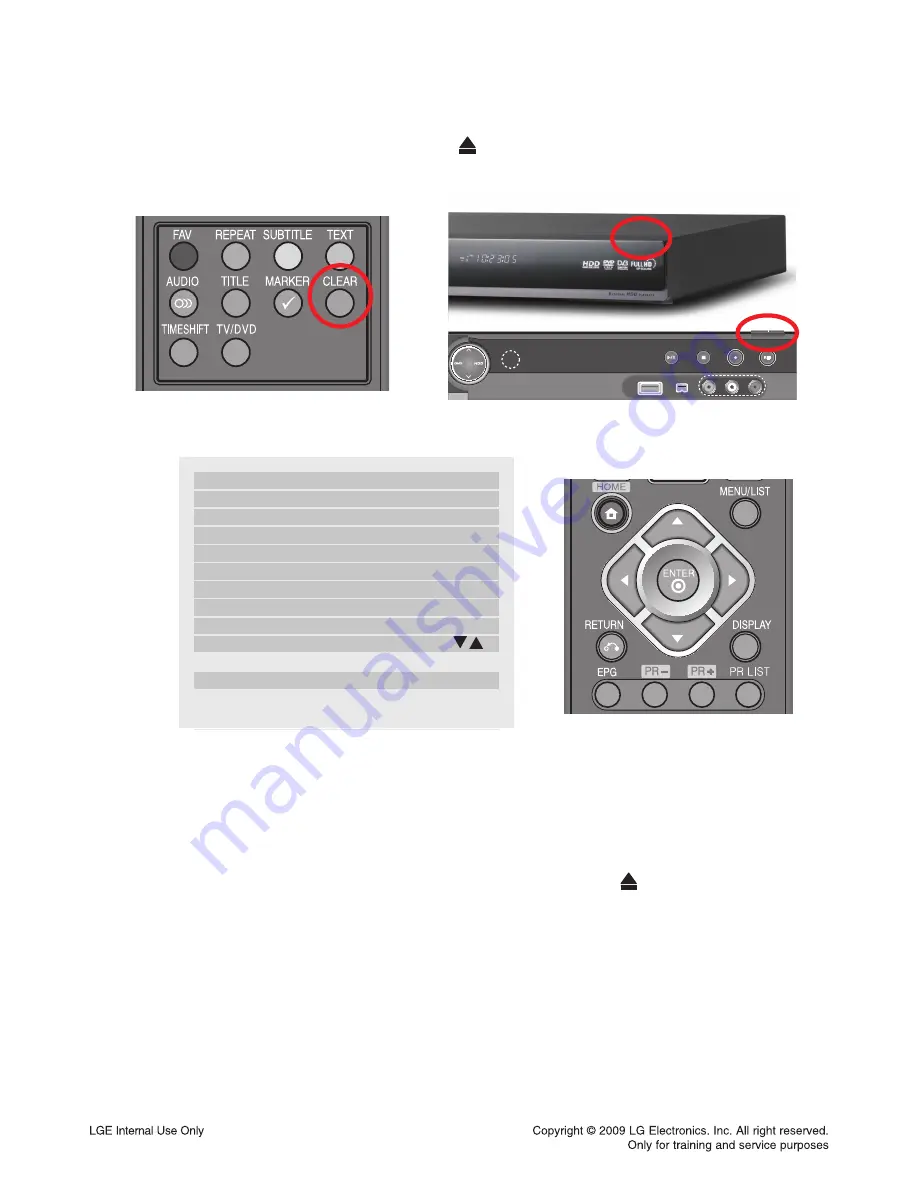 LG RHT497H Service Manual Download Page 7