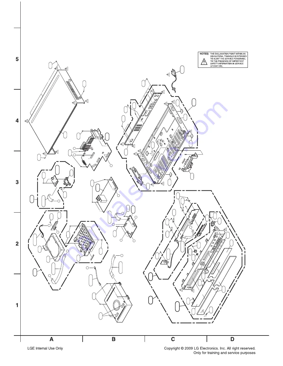 LG RHT497H Service Manual Download Page 13