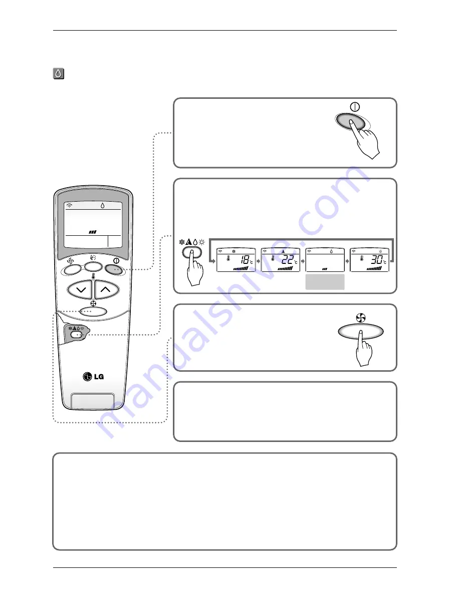 LG Room air conditioner Скачать руководство пользователя страница 17