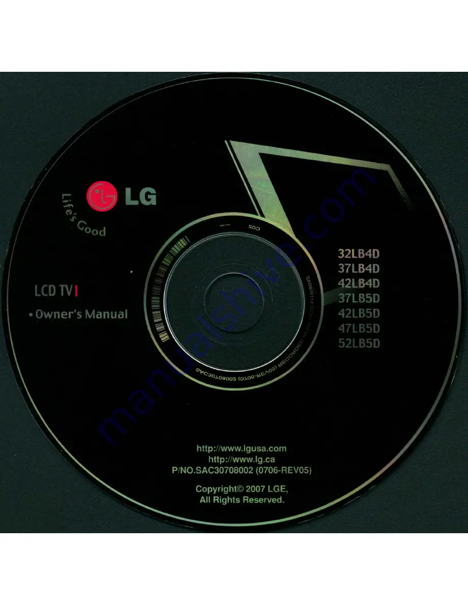 LG S2LBSD Owner'S Manual Download Page 149