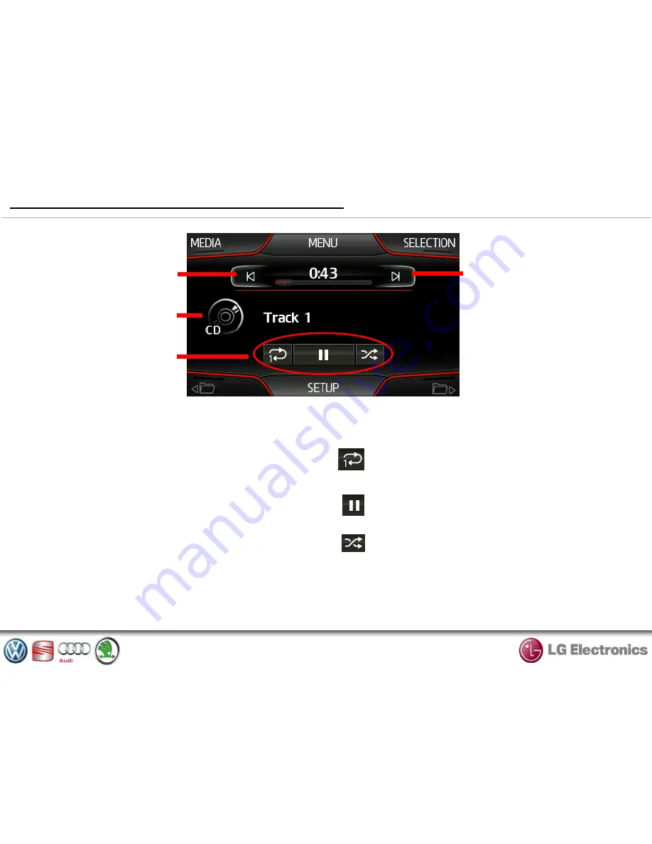 LG SEAT MIB ENTRY RADIO Скачать руководство пользователя страница 11