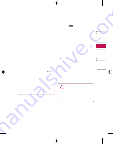 LG Secret KF750 User Manual Download Page 177