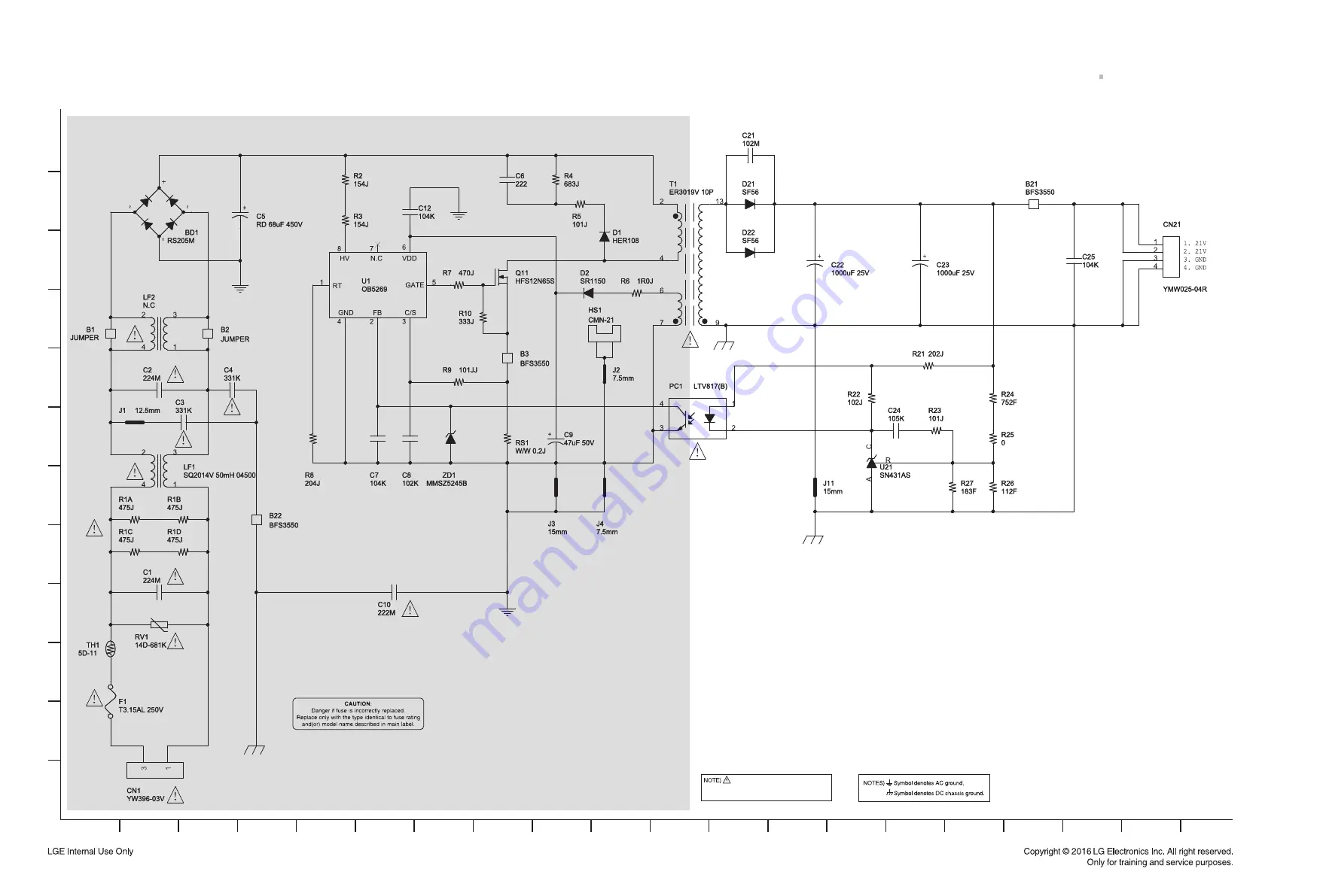 LG SH2 Service Manual Download Page 31