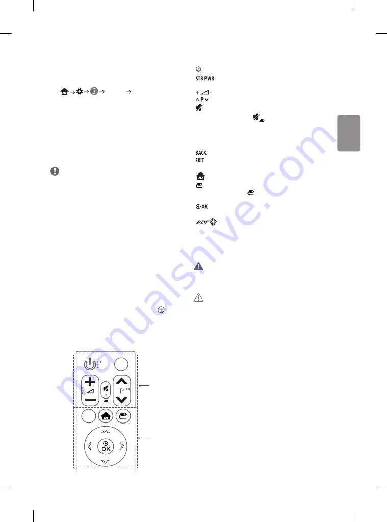 LG SIGNATURE OLED77G6V.AEU Owner'S Manual Download Page 29