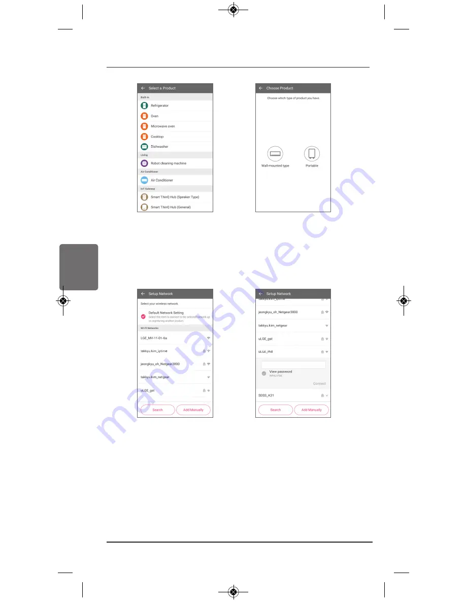 LG SmartThinQ LCW-003 Owner'S Manual Download Page 72