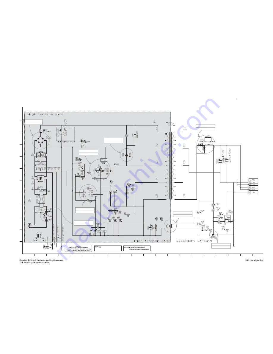 LG SoundPlate lab550h Service Manual Download Page 70